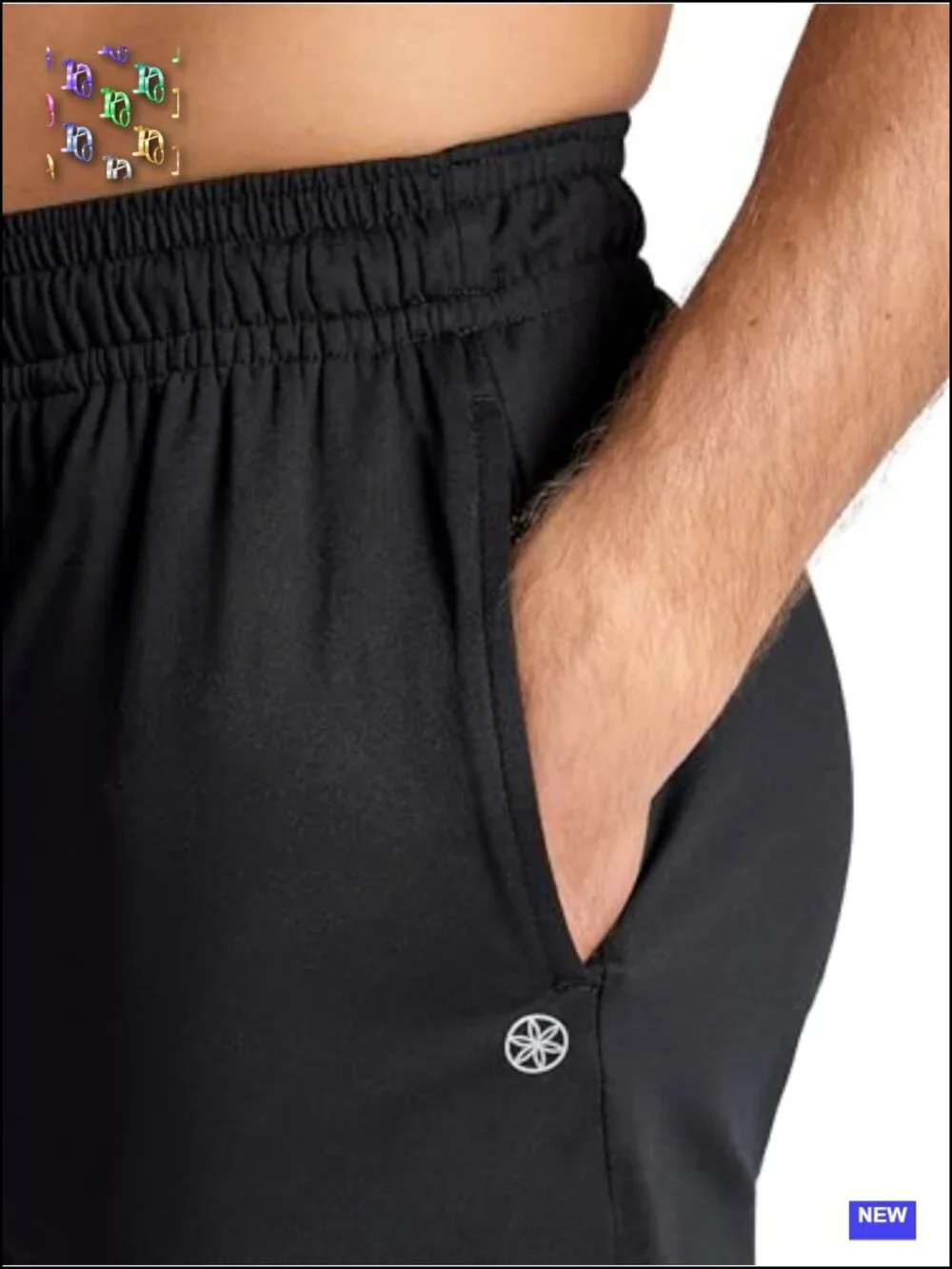 Men's Relaxed Fit Stretch Active Shorts 7